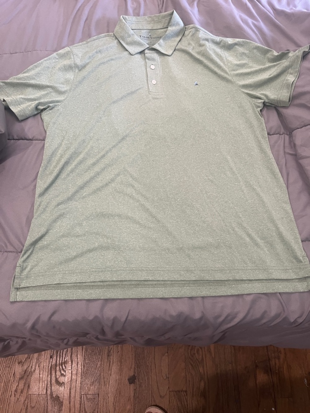 Tailor Vintage Connecticut originals Mint Green Performance Polo